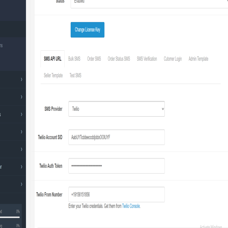 OpenCart SMS Alerts for Admin & Customers
